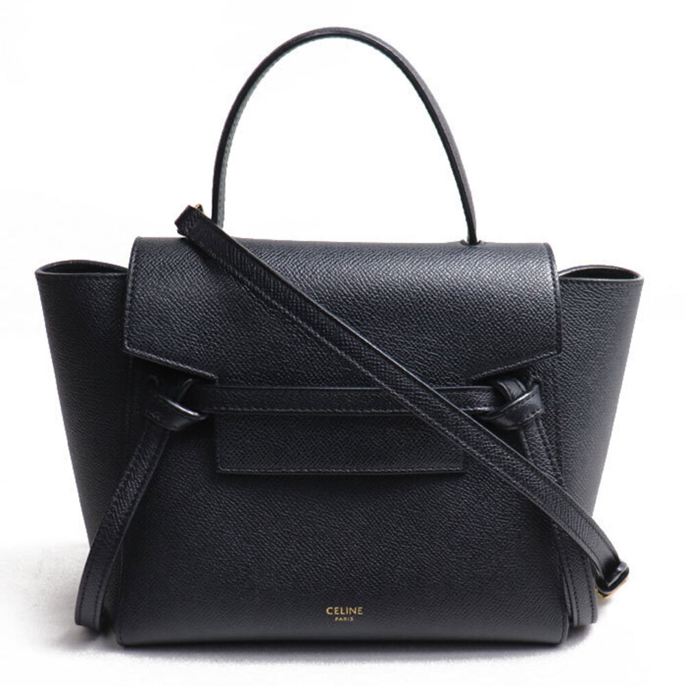 CELINE Belt Bag Shoulder Black